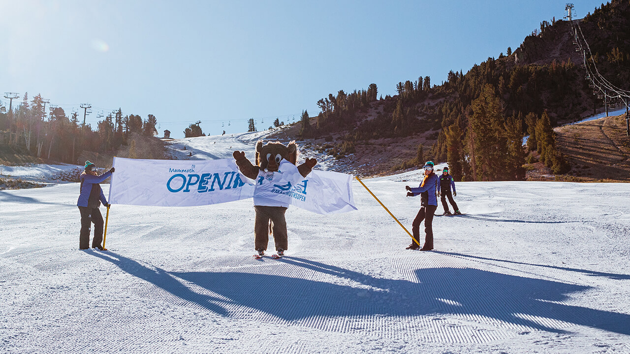 Opening Day in California: Mammoth Mountain is First to Open on the West Coast