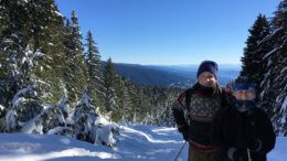 Meet the Unique - amazing stories of Ikon Pass Holders. Musicians Dan and Pam at Cypress Mountain outside of Vancouver, Canada.