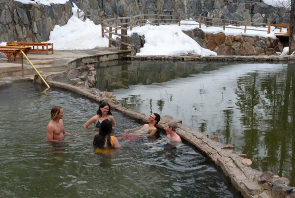 Historic all-natural mineral hot springs in Steamboat Springs.