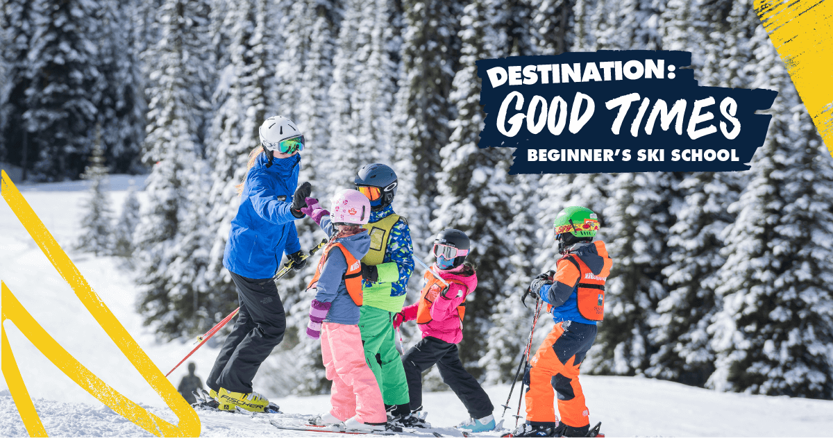 Destination: Beginner’s Ski School