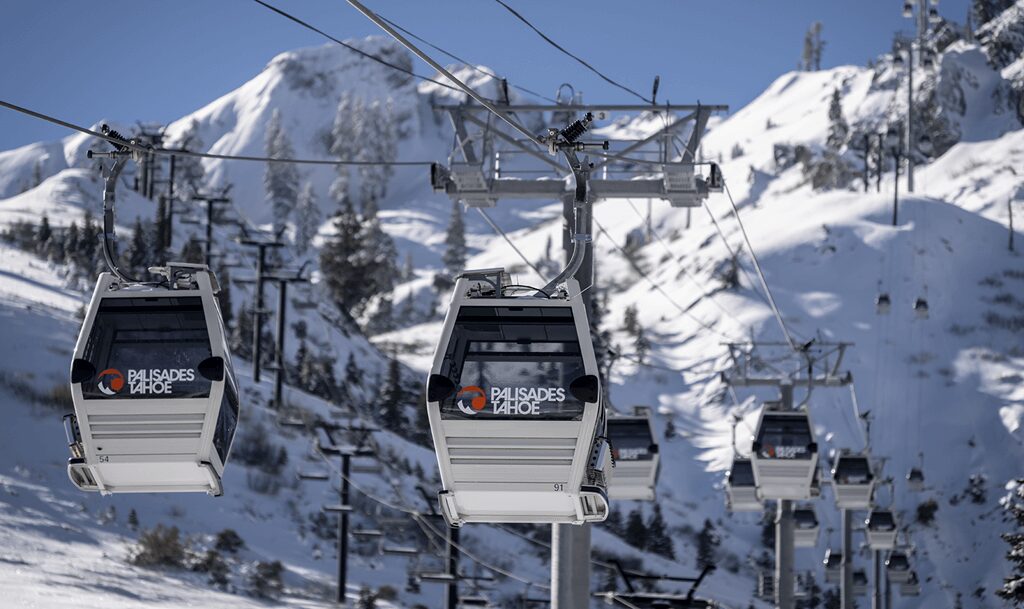 Base to base gondola.
