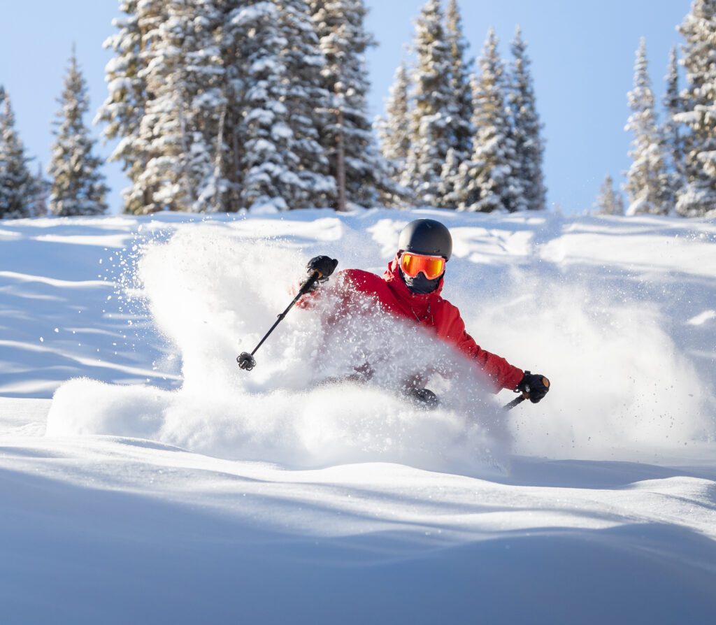 Skier at Aspen Snowmass