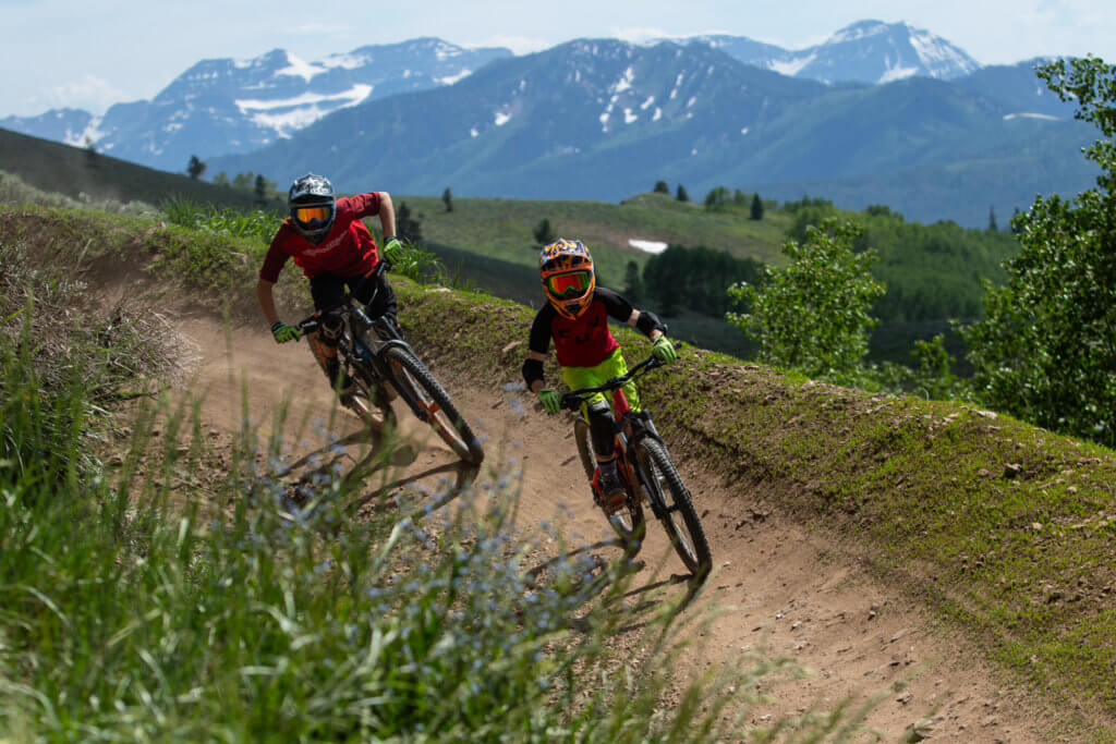 Bike riding at Deer Valley, a great Utah Summer mountain activity